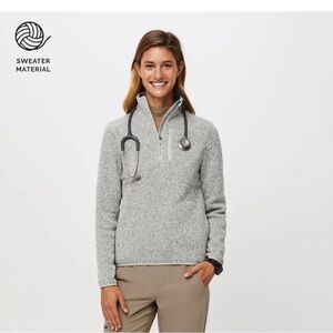 Figs Gray Women's Sweater